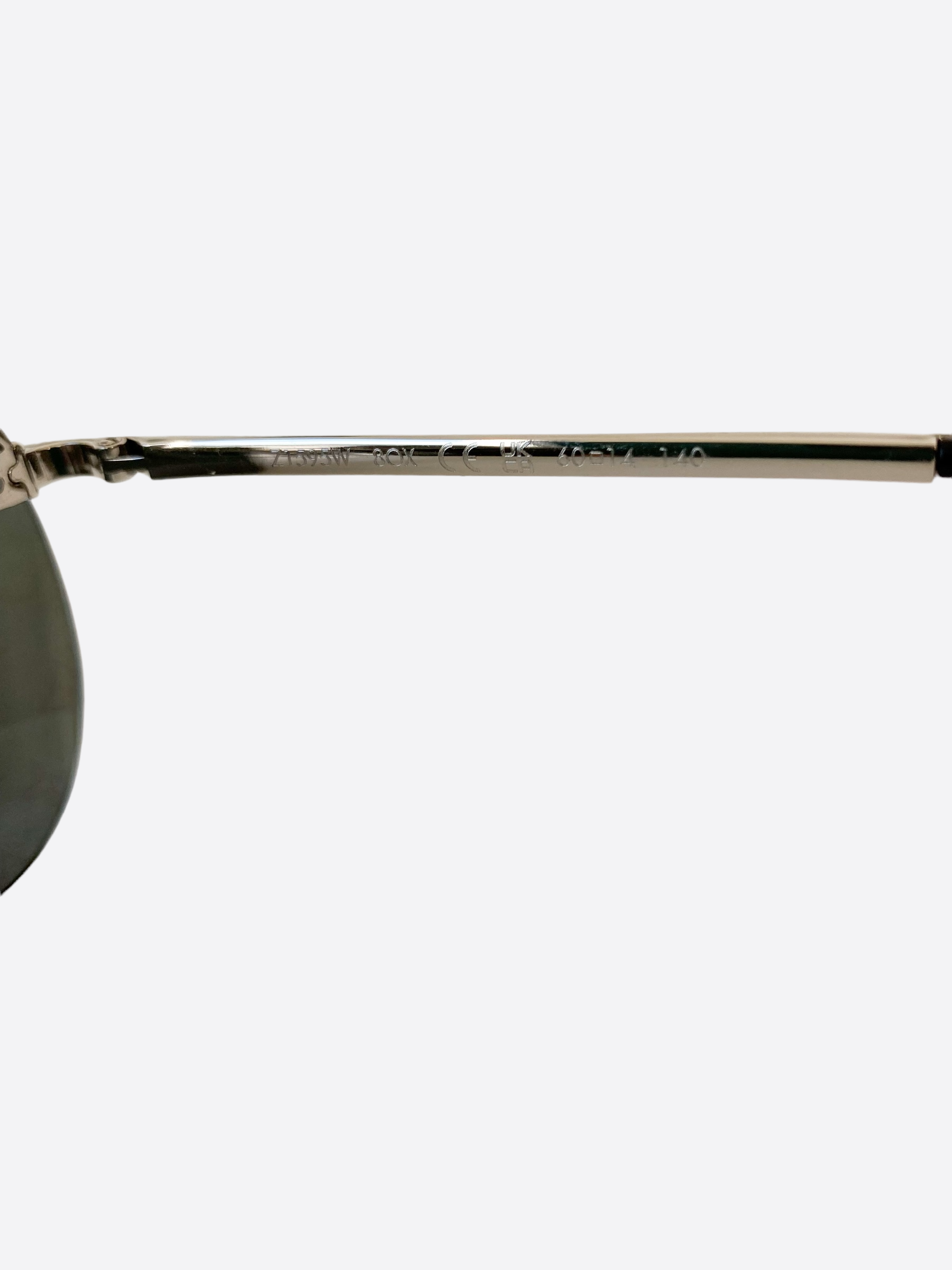 LOUIS VUITTON Metal Monogram Clockwise Sunglasses Green 1292555