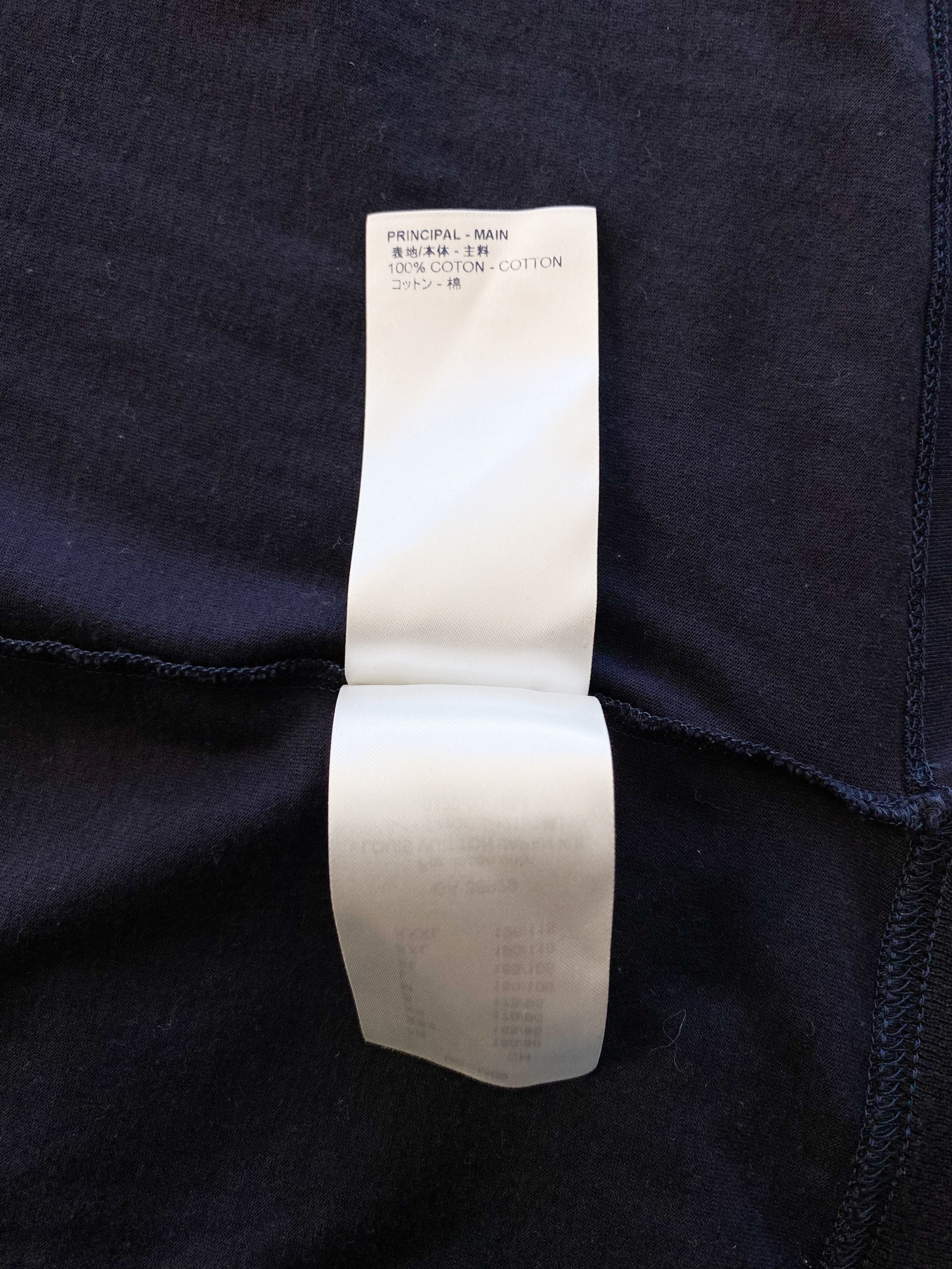 Louis Vuitton Navy Merci Have A Vuitton Day Oversized Shirt