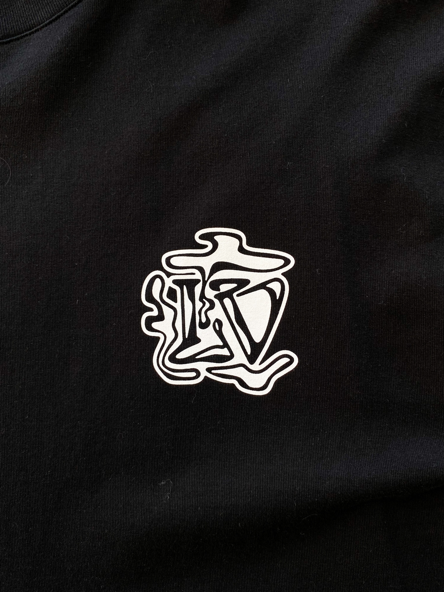 Louis Vuitton 2019 Smoke Logo Print T-Shirt - Black T-Shirts