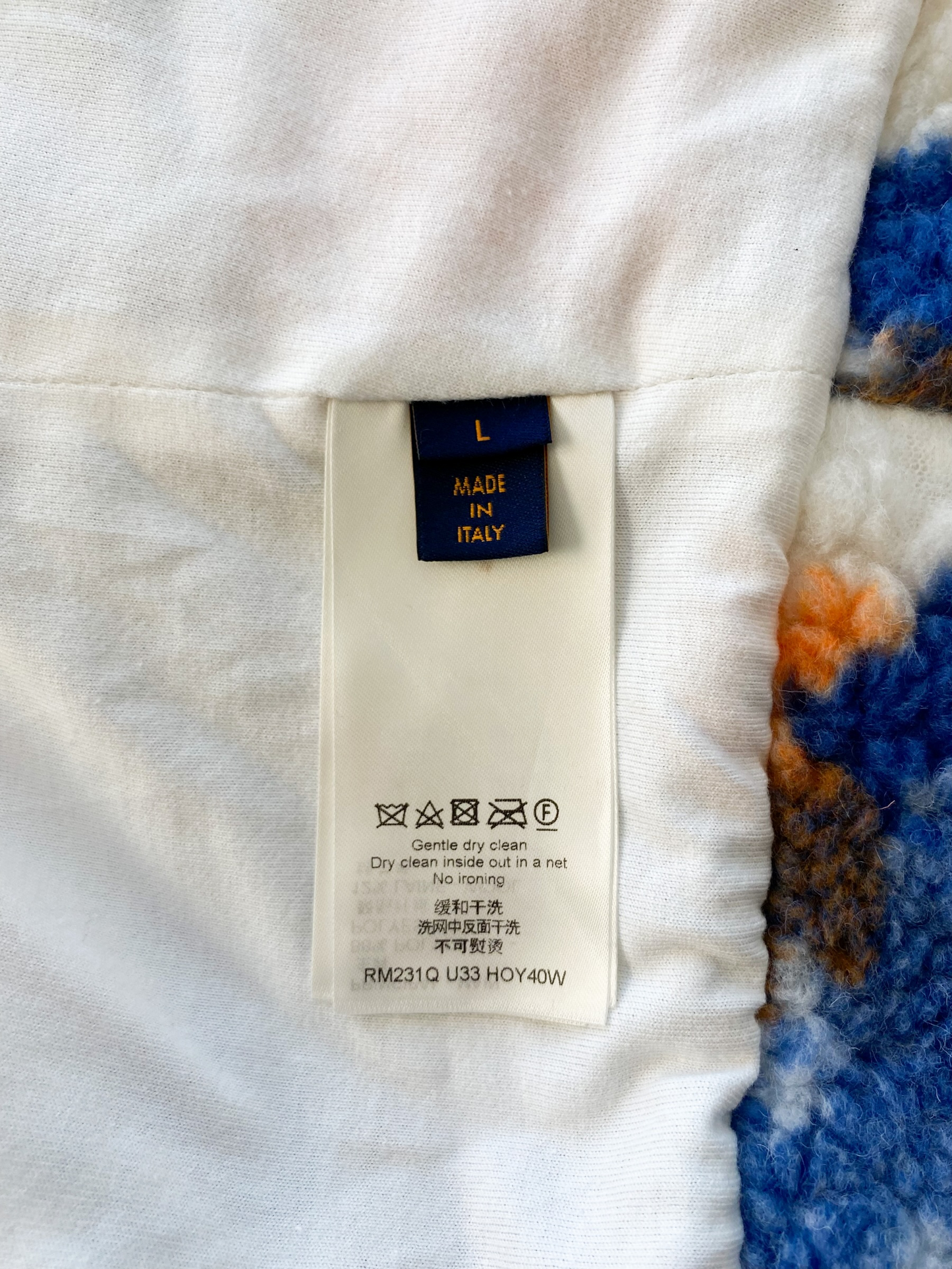 Louis Vuitton 2023 Monogram Camo Fleece Jacket w/ Tags - Blue Outerwear,  Clothing - LOU689070