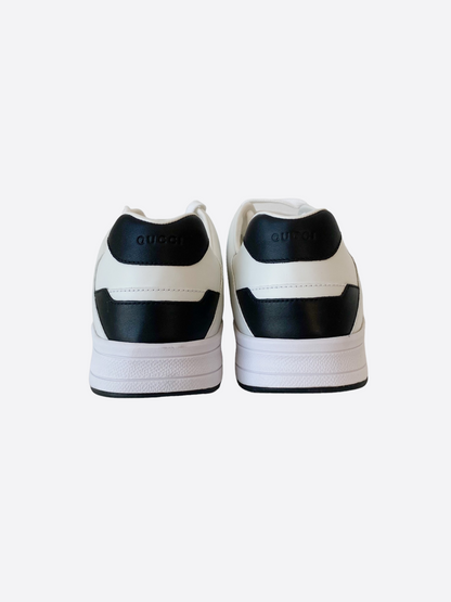 Gucci Black & White Interlocking GG Sneakers