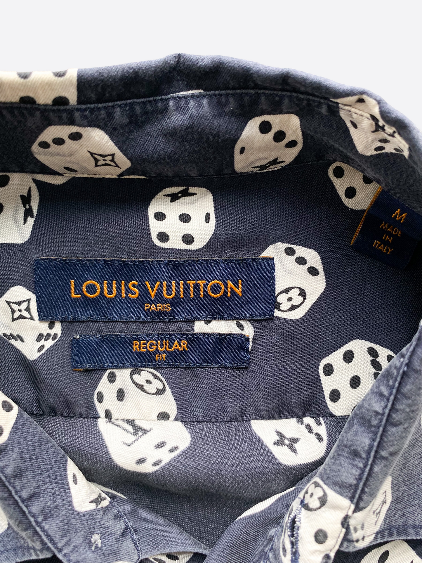 Louis Vuitton, Other, Louis Vuitton Silk Dice Dress Shirt