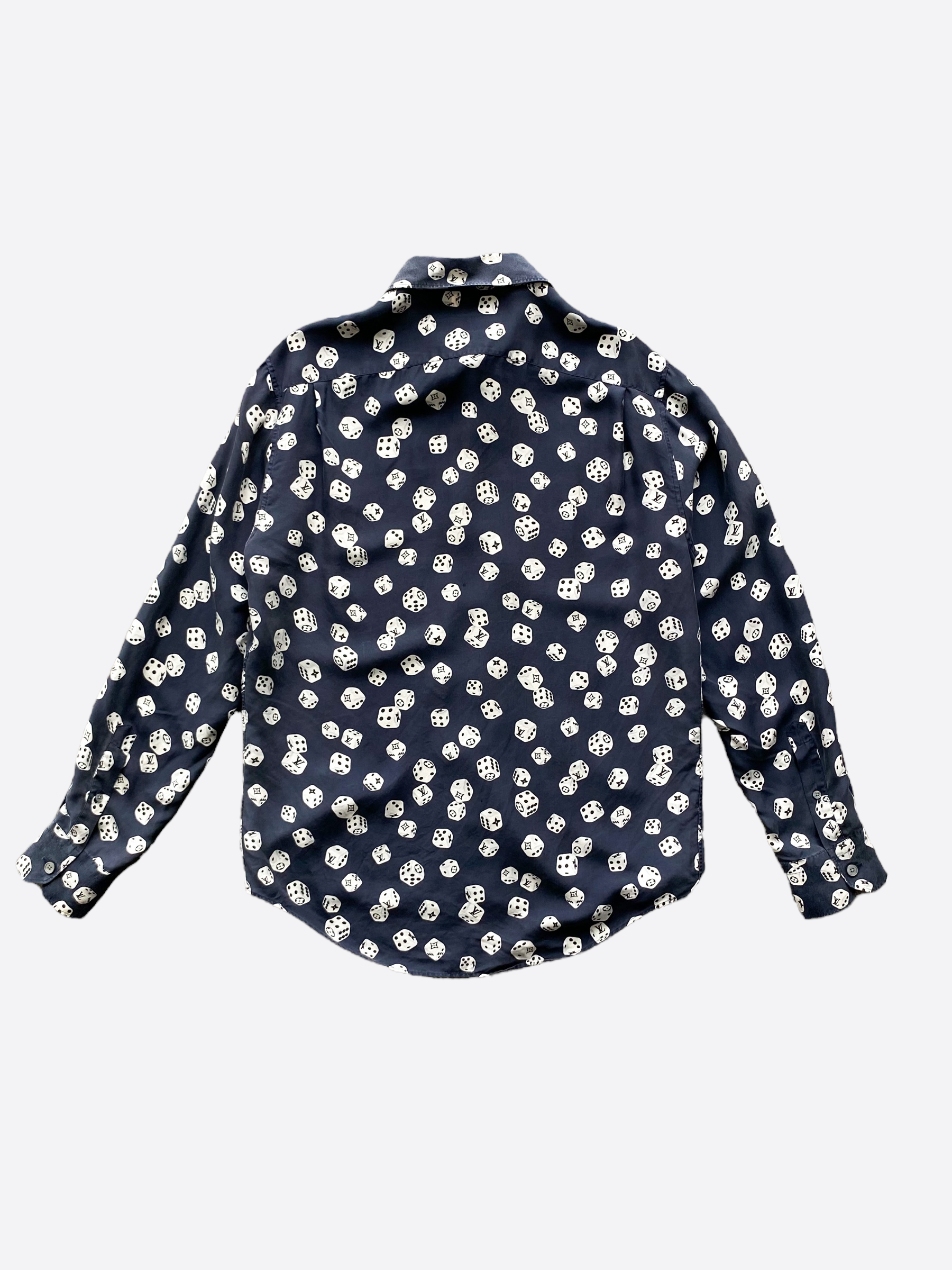 Louis Vuitton Silk Leaf Button Up Shirt – Savonches