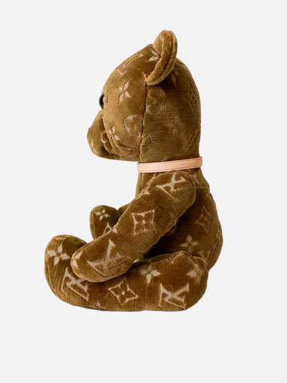 Louis Vuitton Brown Monogram DouDou Teddy Bear