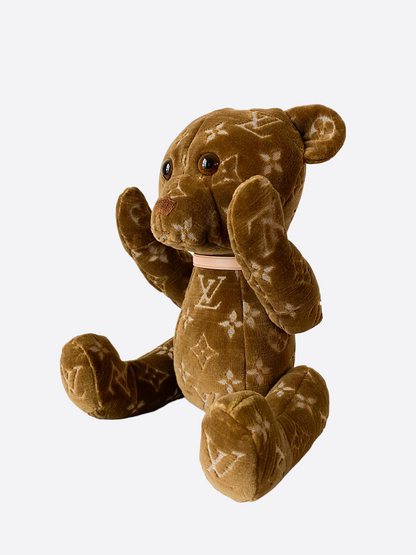 Louis Vuitton Brown Monogram DouDou Teddy Bear