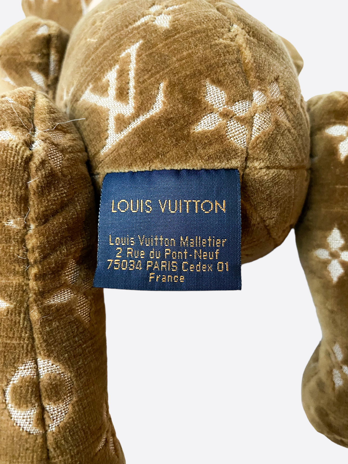 Louis Vuitton Brown Monogram DouDou Teddy Bear – Savonches