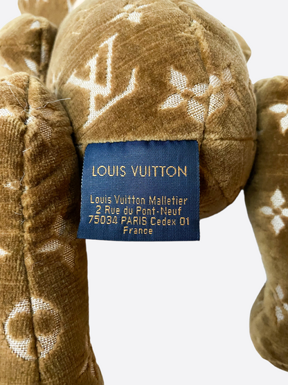 Louis Vuitton Brown Monogram DouDou Teddy Bear