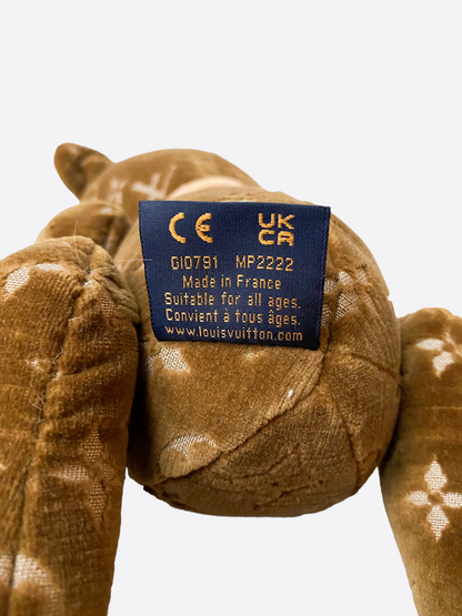 Louis Vuitton Brown Monogram DouDou Teddy Bear