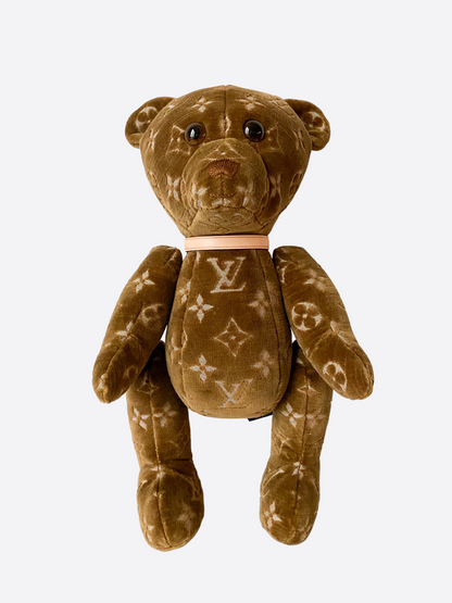 Louis Vuitton Brown Monogram DouDou Teddy Bear