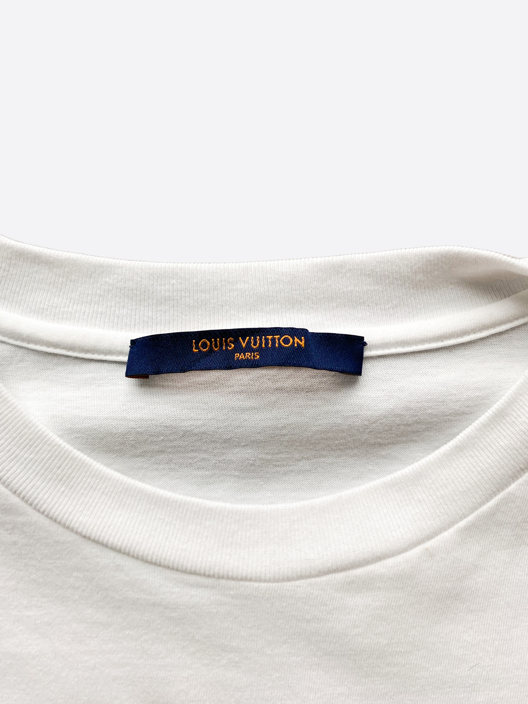 Louis Vuitton White Kansas Winds Graphic Tee – Savonches