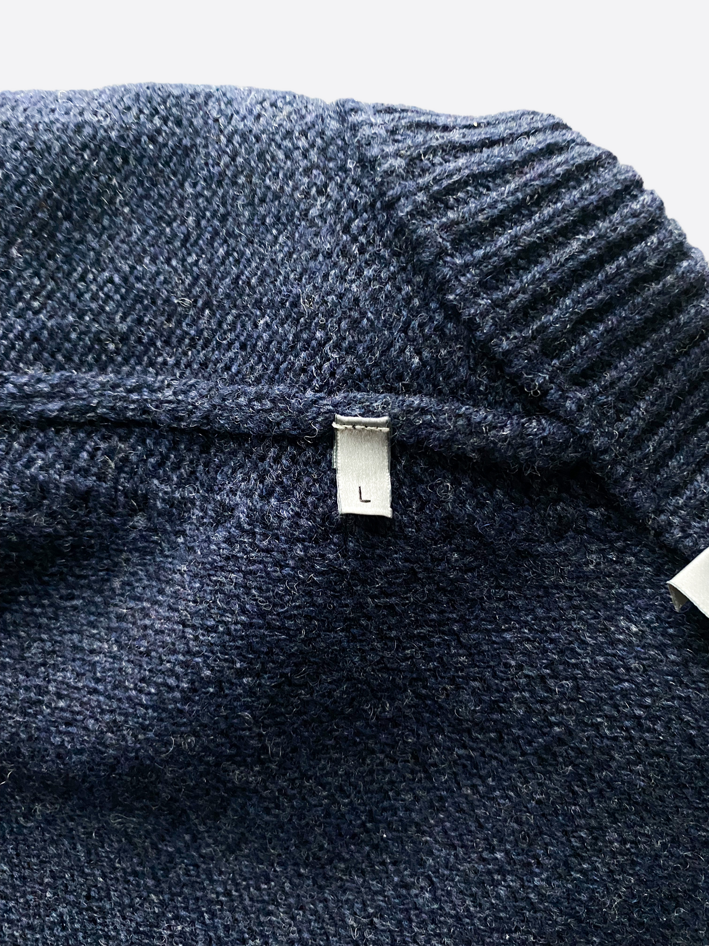 Dior Navy Atelier Wool Knitted Sweater