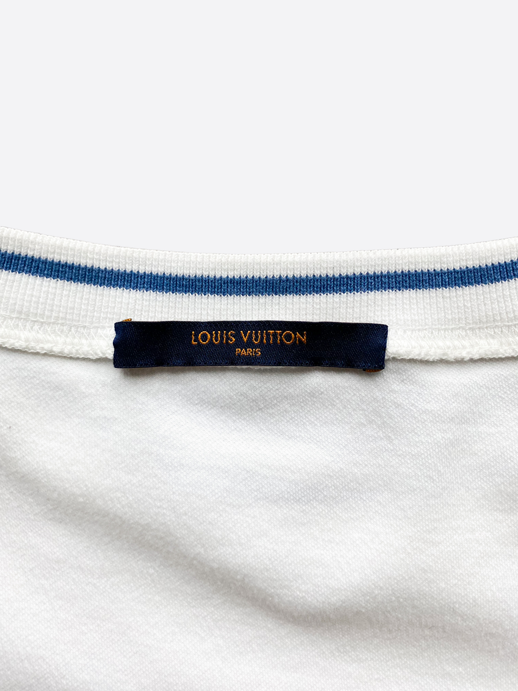 Louis vuitton - T-Shirt - SIZE S - Stripes - Authentic