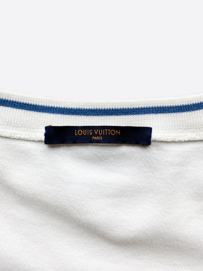 Louis Vuitton White National Parks Patches Tee