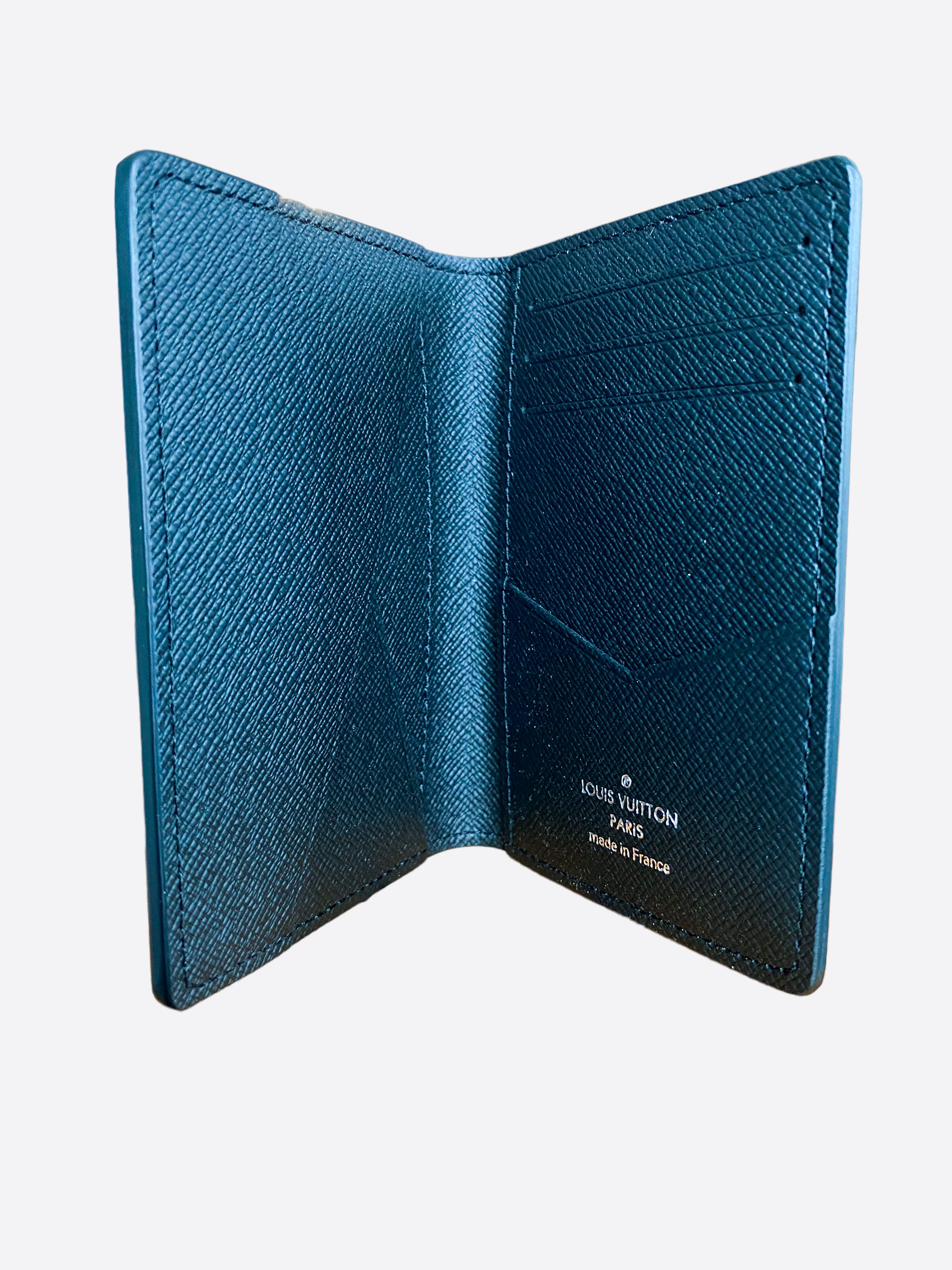 Louis Vuitton LV pocket organizer epi and eclipse new Blue Leather  ref.843499 - Joli Closet