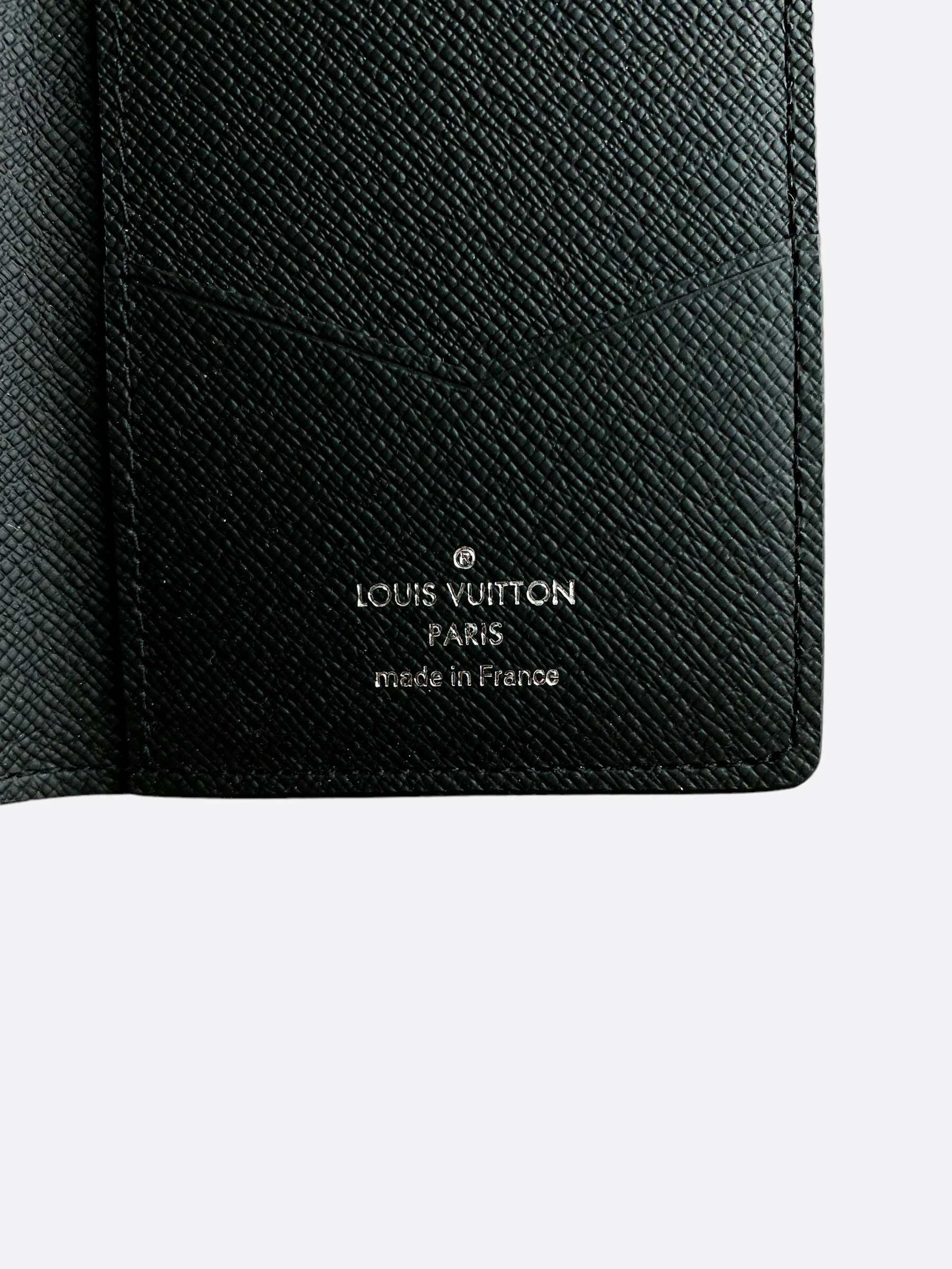 Louis Vuitton Pocket Organizer Monogram Eclipse Canvas at 1stDibs