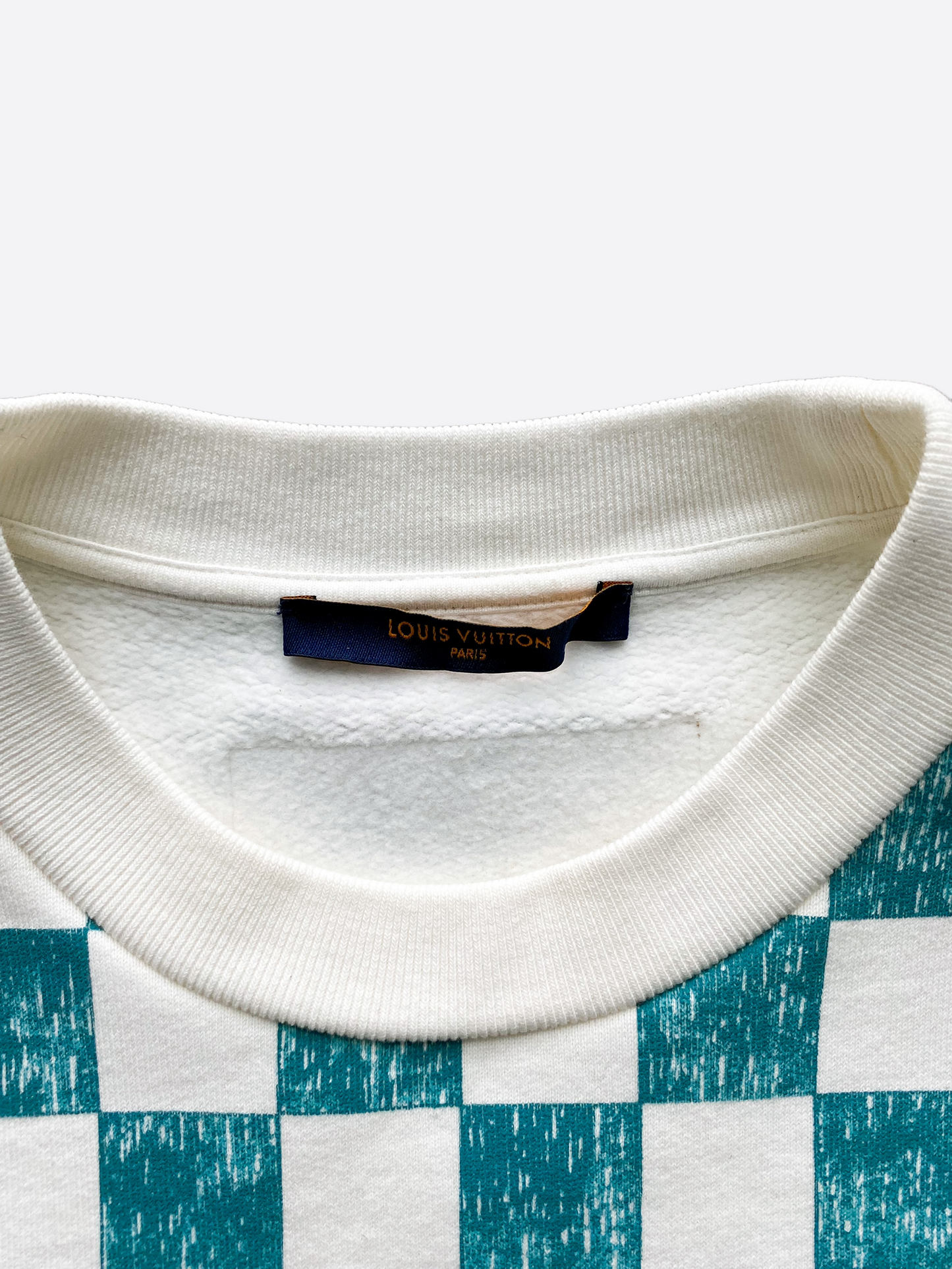 VUITTON Garment Dye Sweater Turquoise – cooper9denim