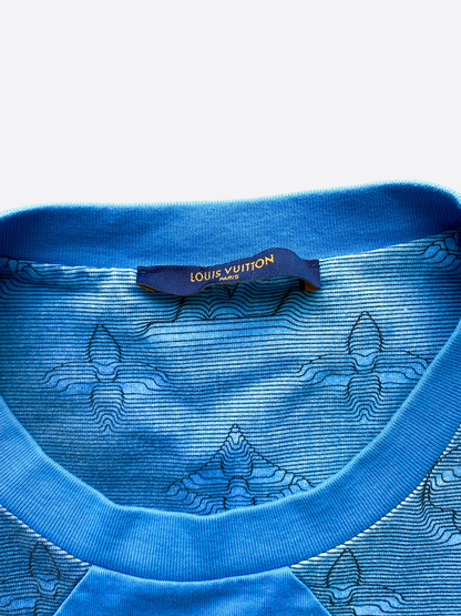 Louis Vuitton Blue 2054 Monogram Tee Shirt