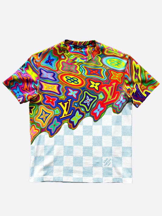 Louis Vuitton Psychedelic Print Tee Shirt