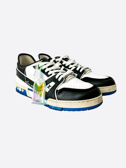 Louis Vuitton Black & White Prism Trainers