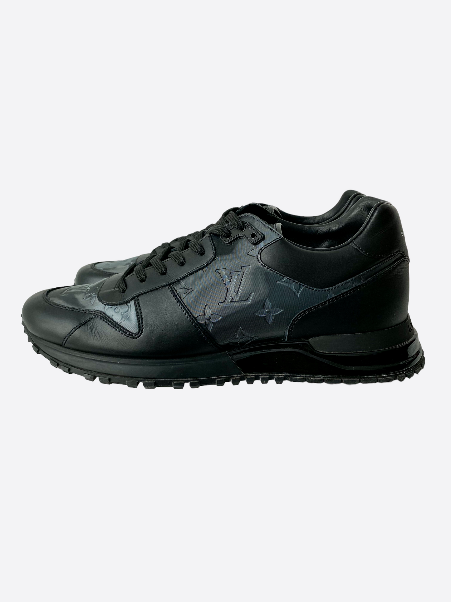 LOUIS VUITTON Sneakers LV8.5/US9.5 Black Holographic Monogram
