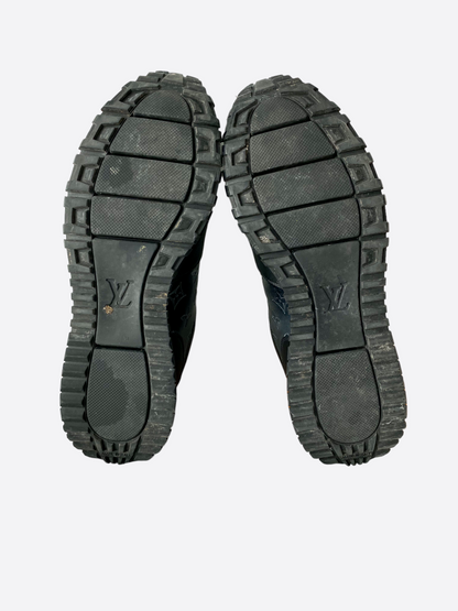 Louis Vuitton Black & Grey 2054 Monogram Iridescent Runaway Sneakers