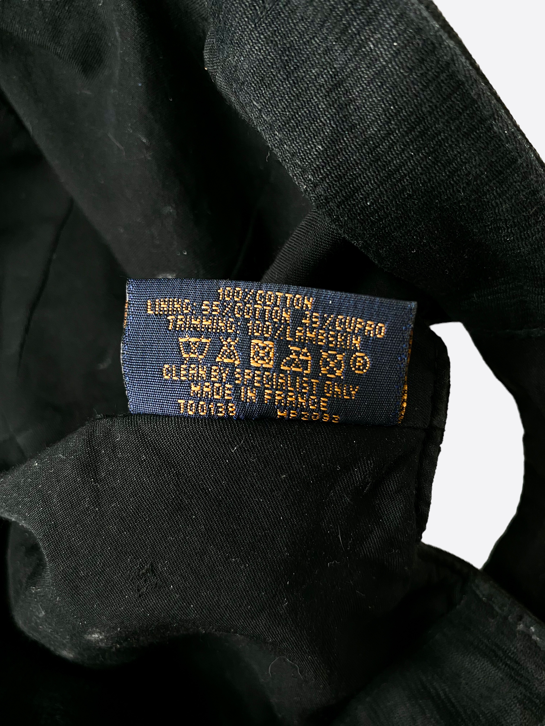 Louis Vuitton MNG Flowers Cap Black in Cotton - US