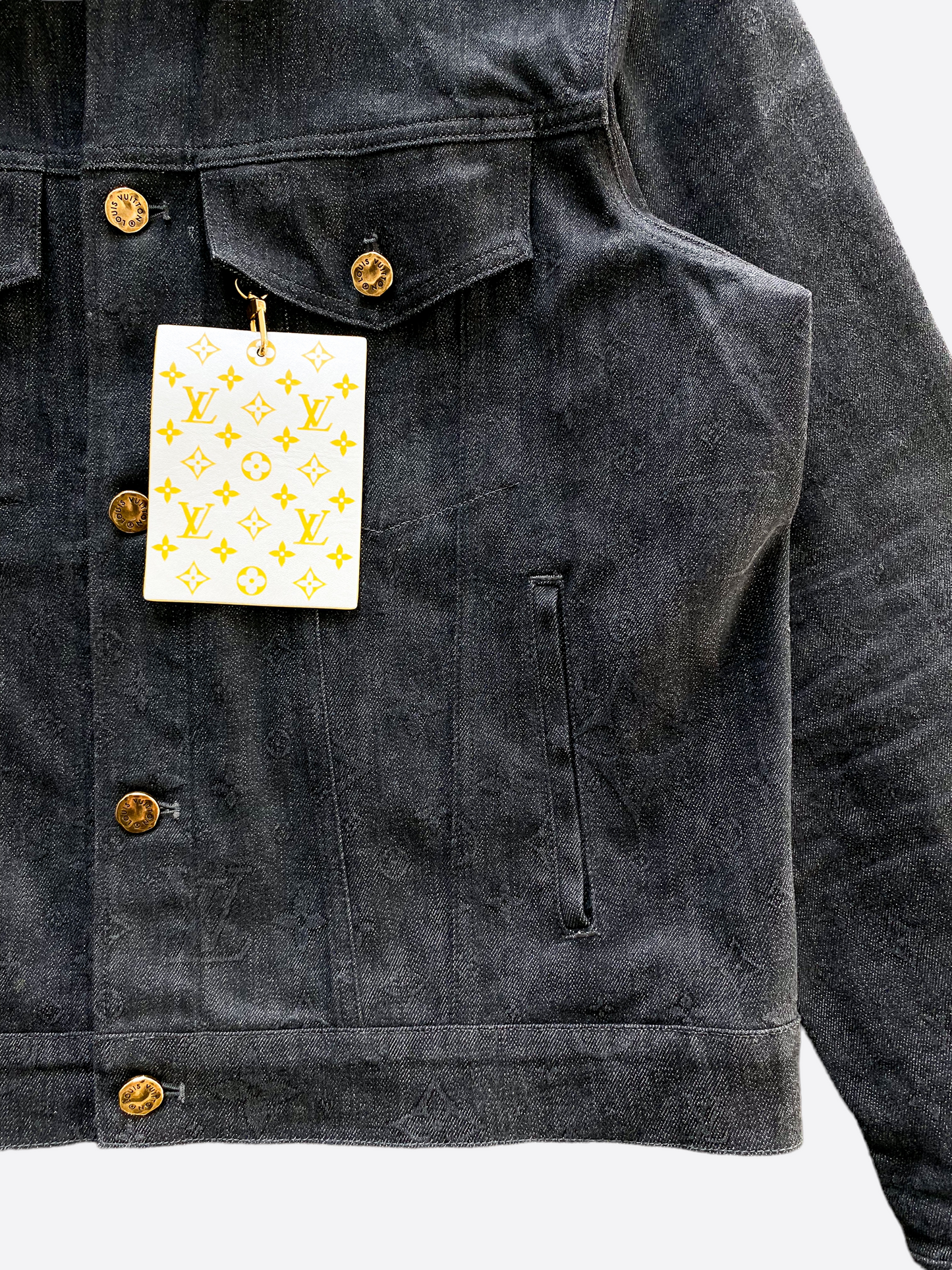 Louis Vuitton - DNA Denim Jacket - Indigo - Men - Size: 50 - Luxury