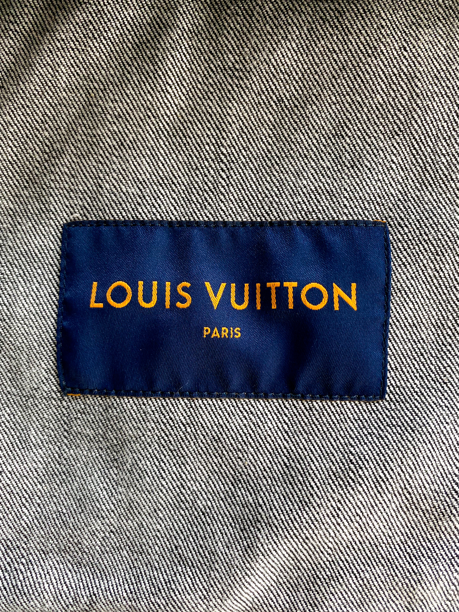 Shop Louis Vuitton MONOGRAM 2021-22FW Monogram dna denim jacket (1A8X89) by  lufine