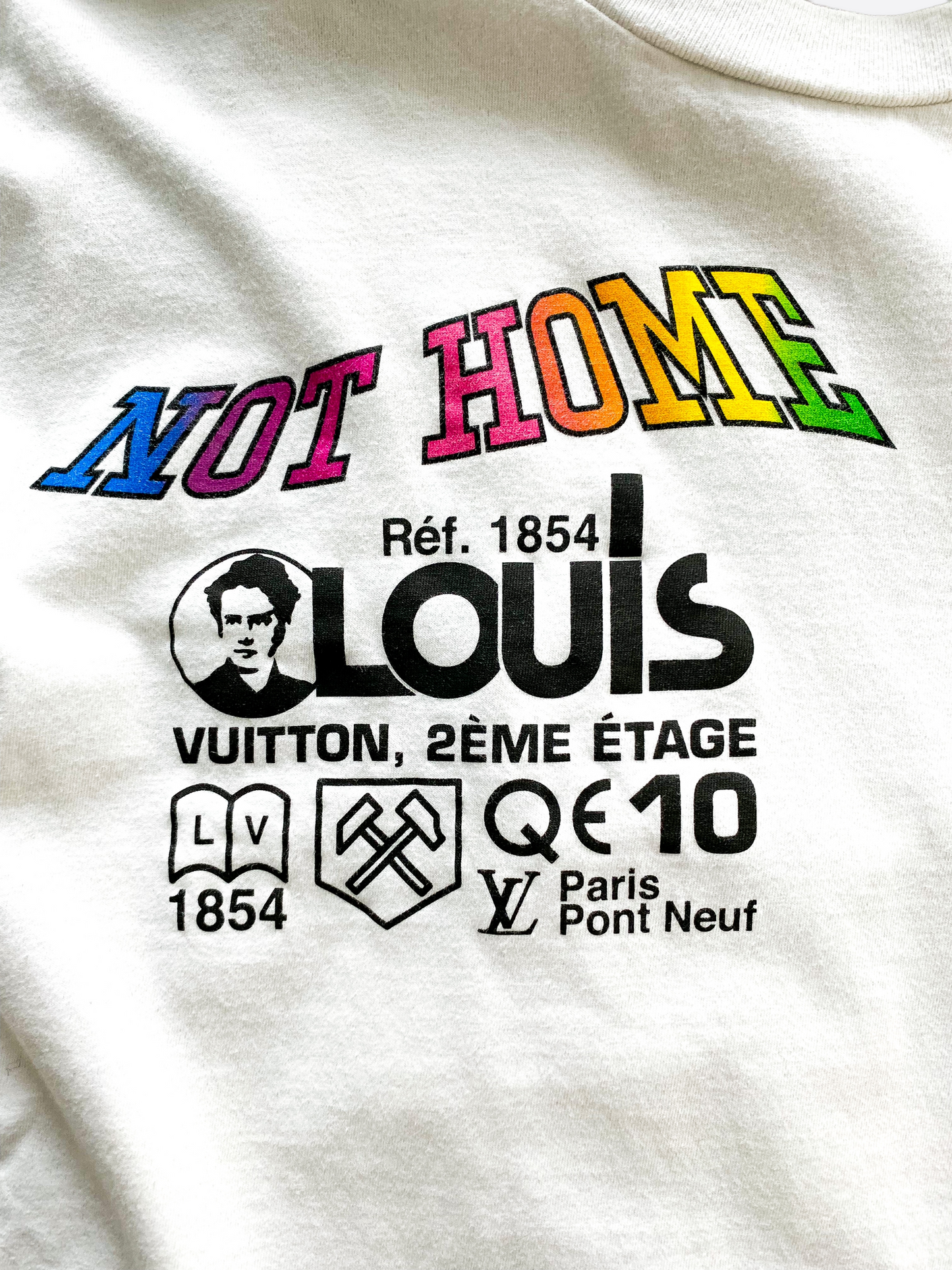 Louis Vuitton Louis Vuitton Not Home shirt white