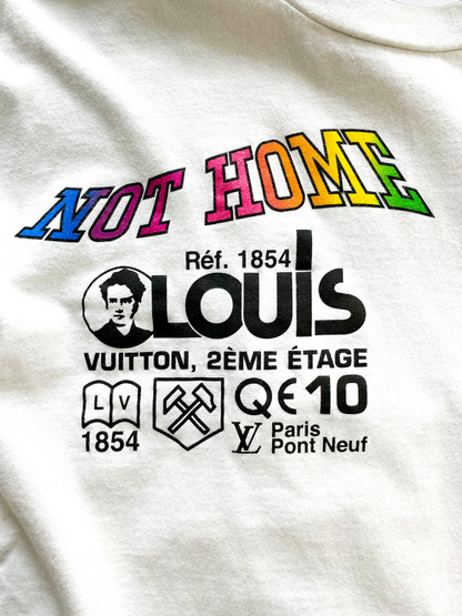 Louis Vuitton White Kansas Winds Graphic Tee