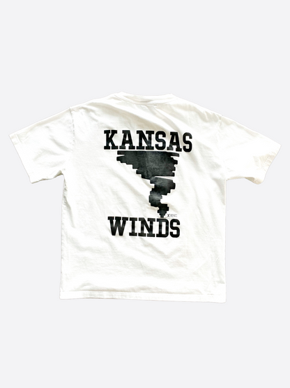 Louis Vuitton White Kansas Winds Graphic Tee