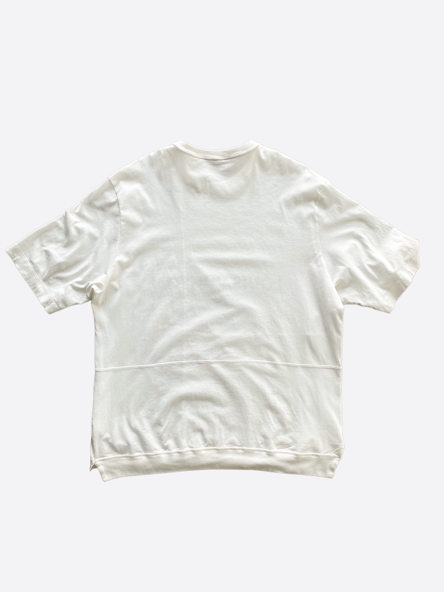 Louis Vuitton White Merci Logo Printed Cotton Knit Oversized T-Shirt S Louis  Vuitton