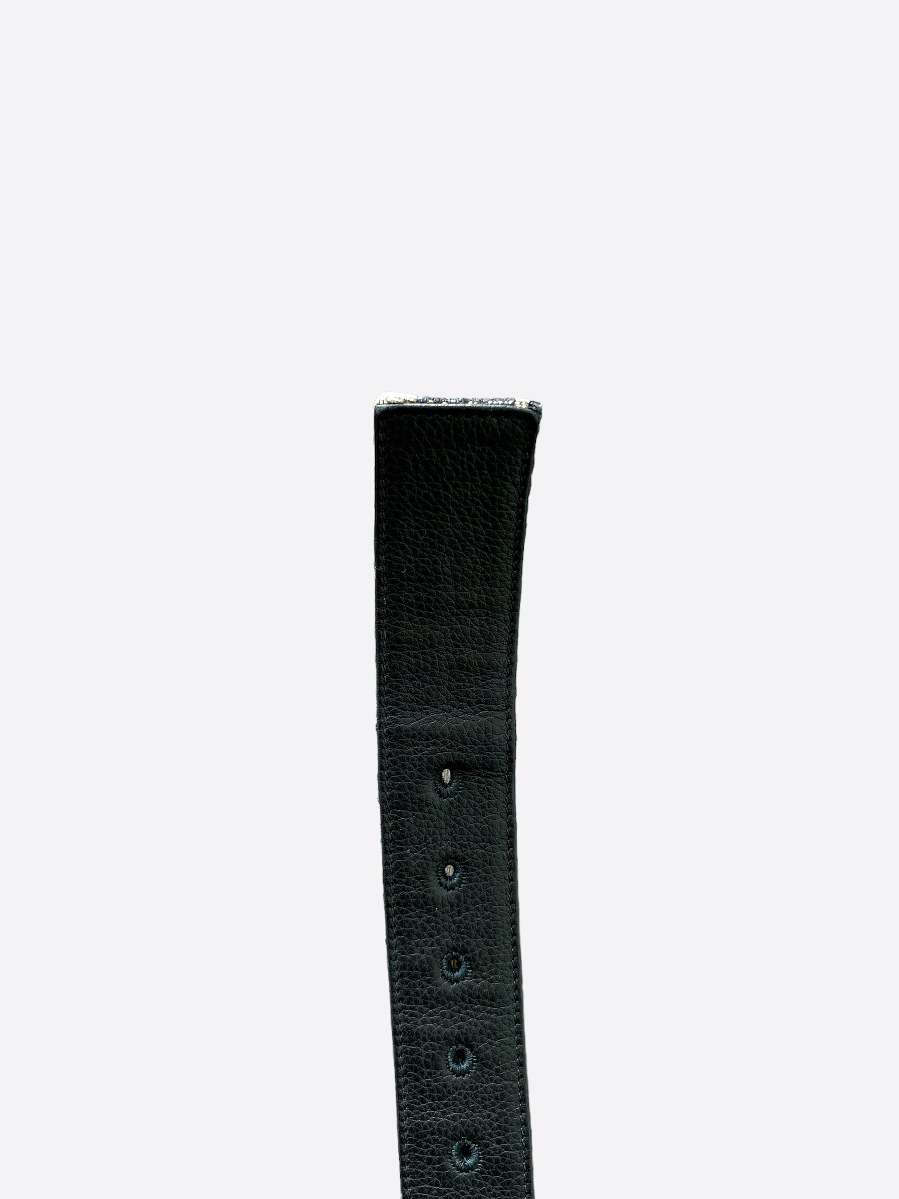 Louis Vuitton Blue Monogram Signature Chain Belt – Savonches