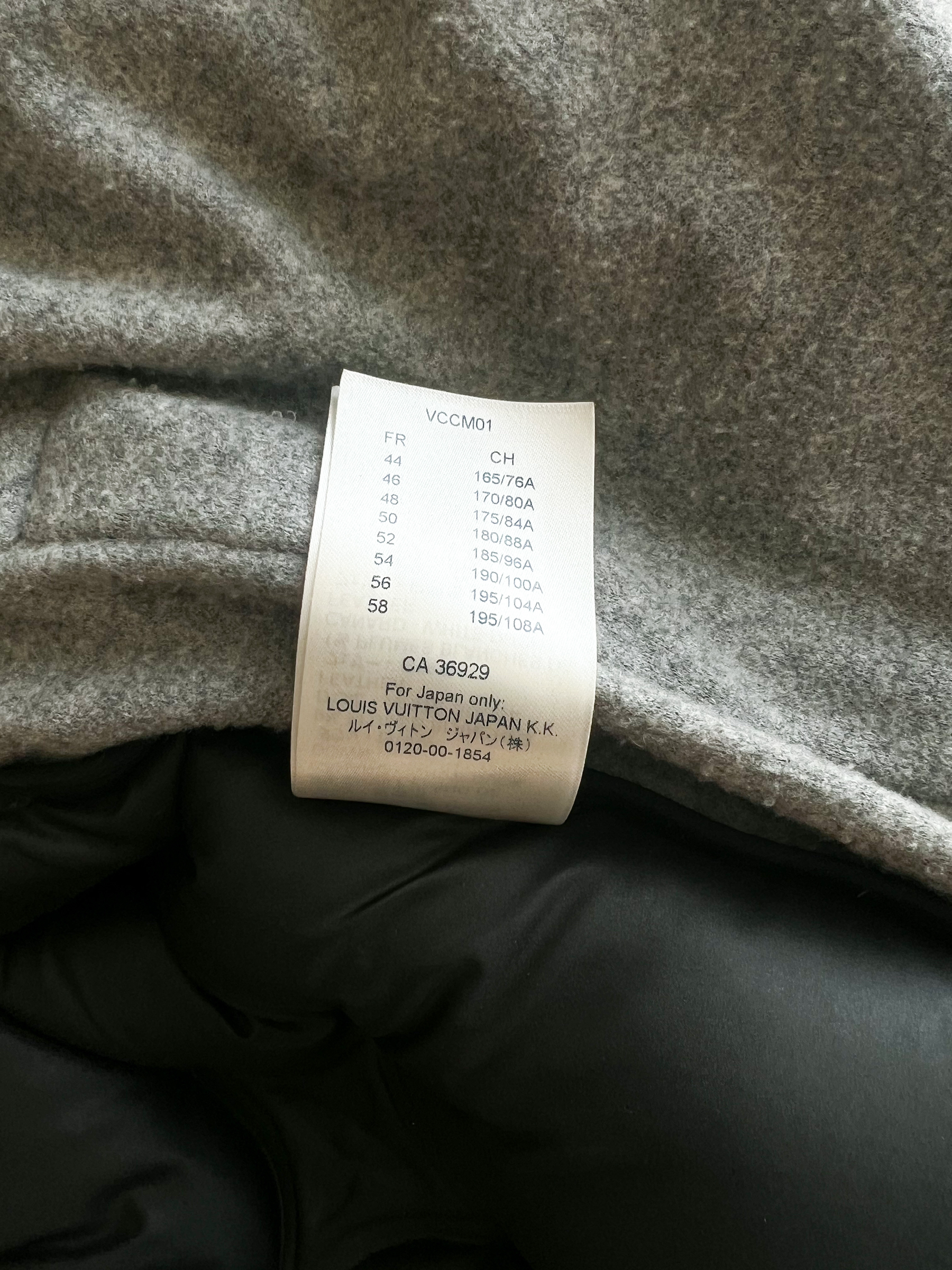 Louis Vuitton Grey Monogram Boyhood Puffer Jacket worn by Juice