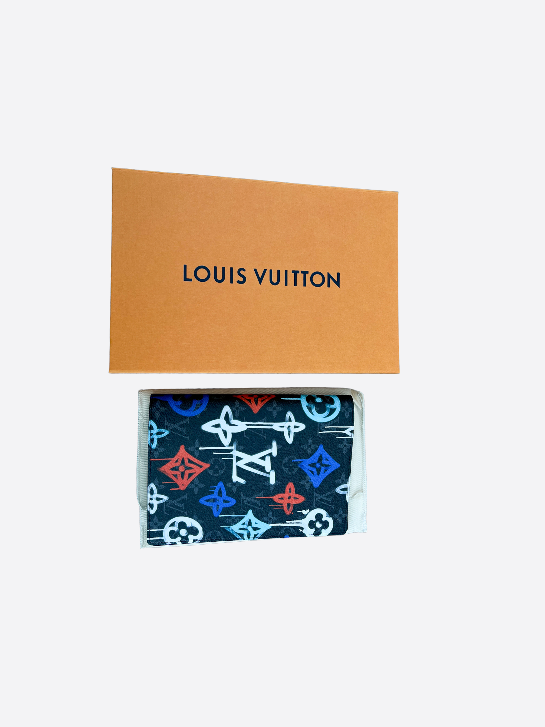 Louis Vuitton Monogram Eclipse Graffiti Pocket Organizer – Savonches