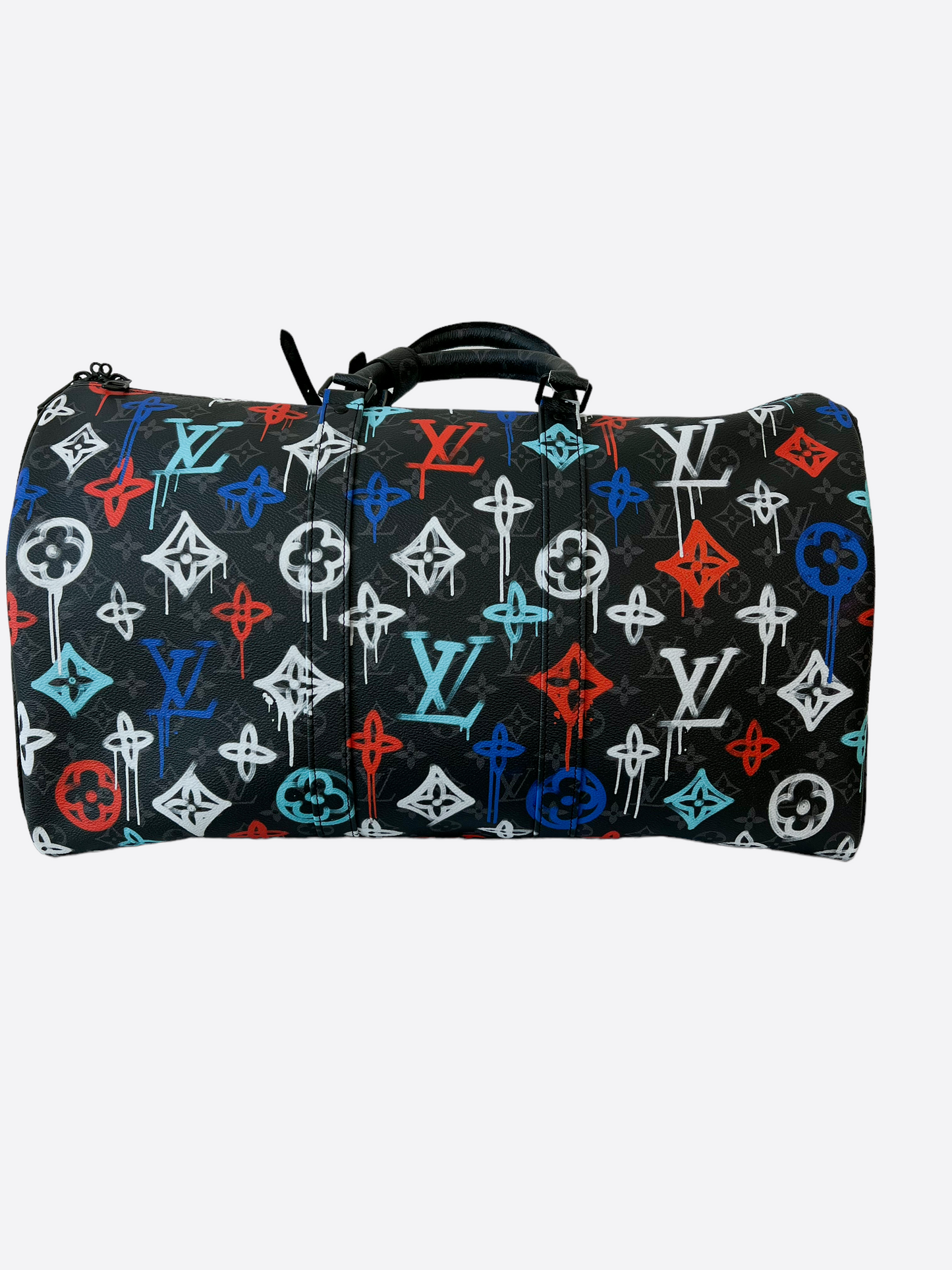 Louis Vuitton Graffiti Monogram Keepall 50