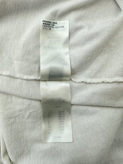 Louis Vuitton White Barcode Logo Tee