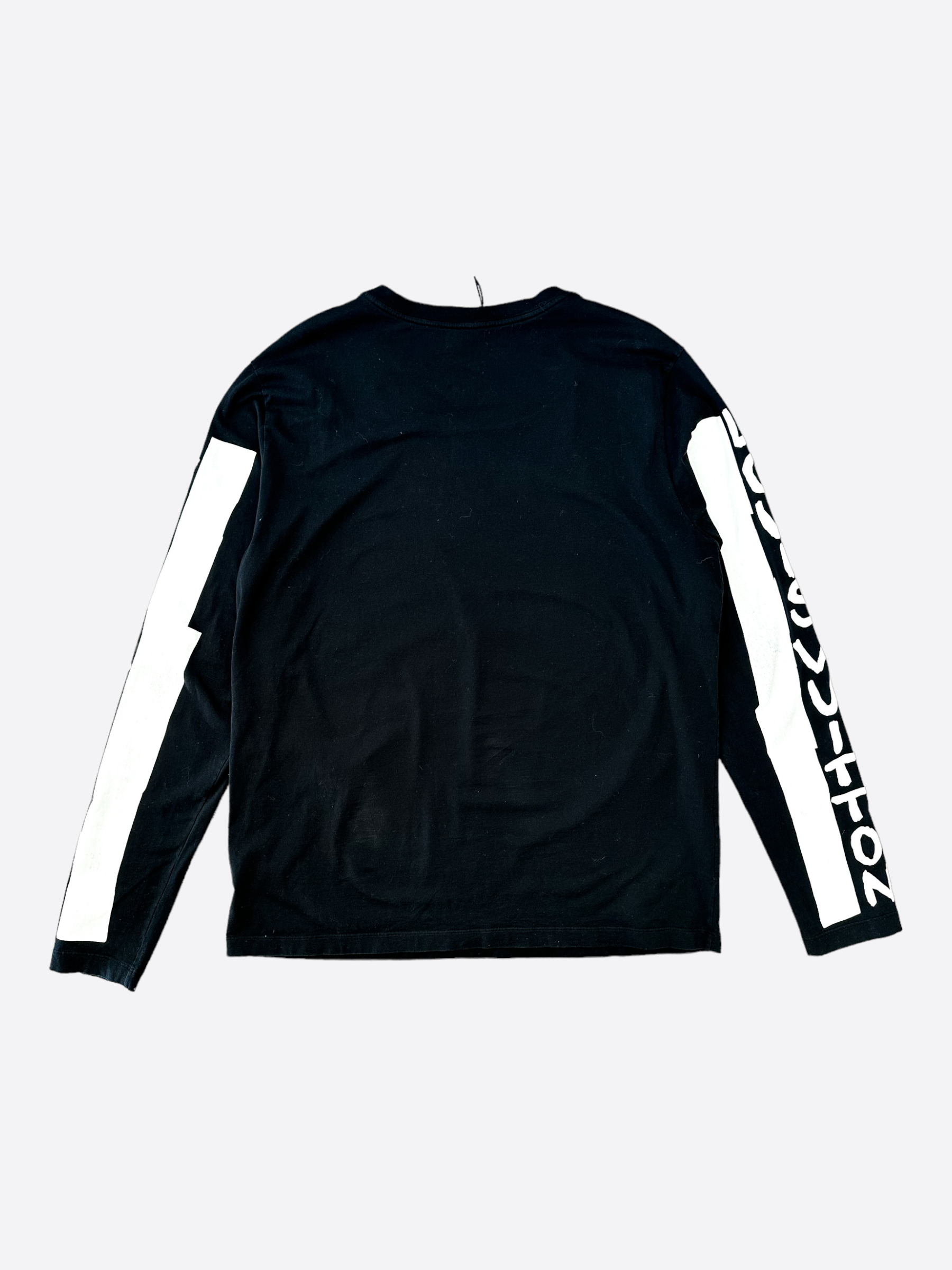Louis Vuitton Black Striped Longsleeve T-Shirt