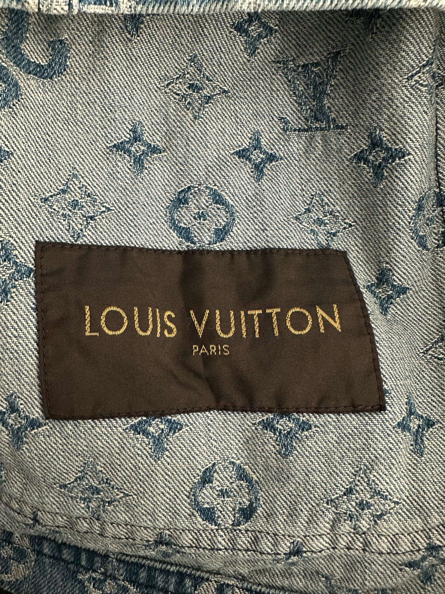 Louis Vuitton, Jackets & Coats, Louis Vuitton Supreme Mens Monogram Barn  Chore Jean Jacket 58 Us Xxl Blue Denim