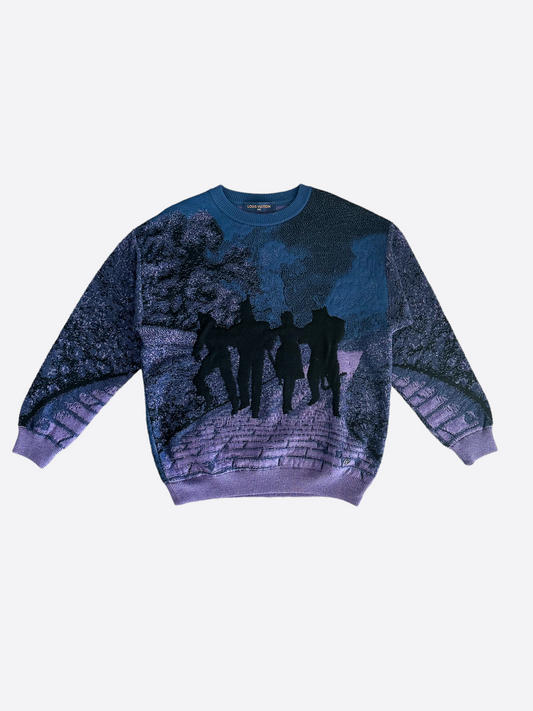 Louis Vuitton Purple Oz Brick Road Sweater