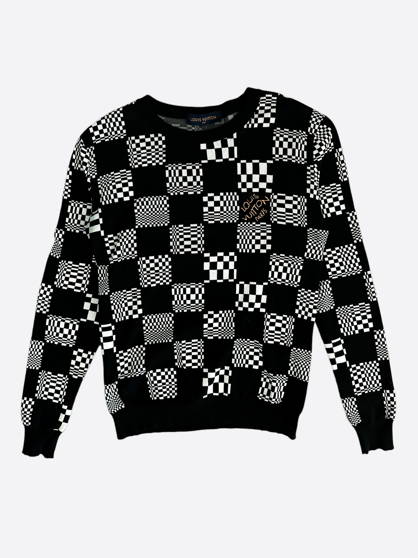 Louis vuitton sweater black online