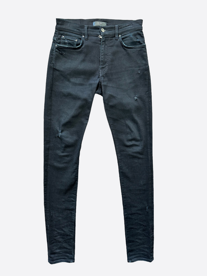 Amiri Black Stack Skinny Denim