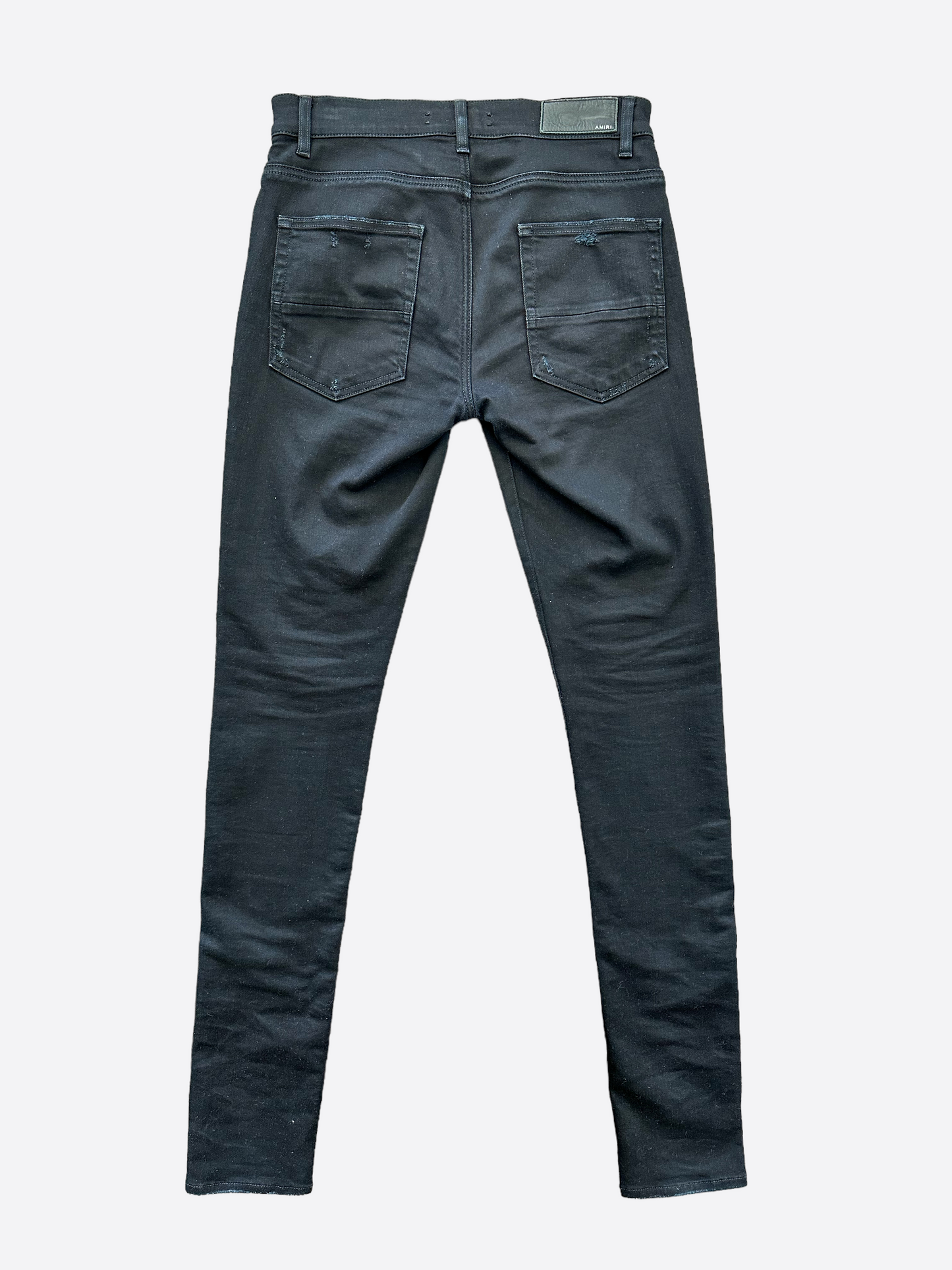 Amiri Black Stack Skinny Denim