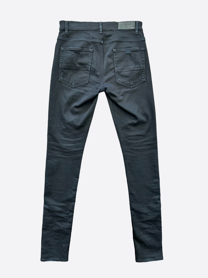 Amiri Black Stack Skinny Denim