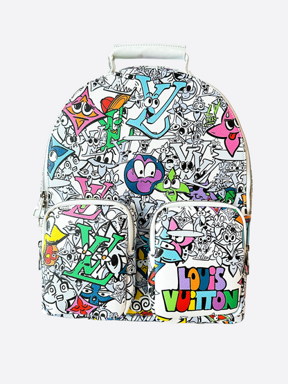 Louis Vuitton White Comic Monogram Multipocket Backpack