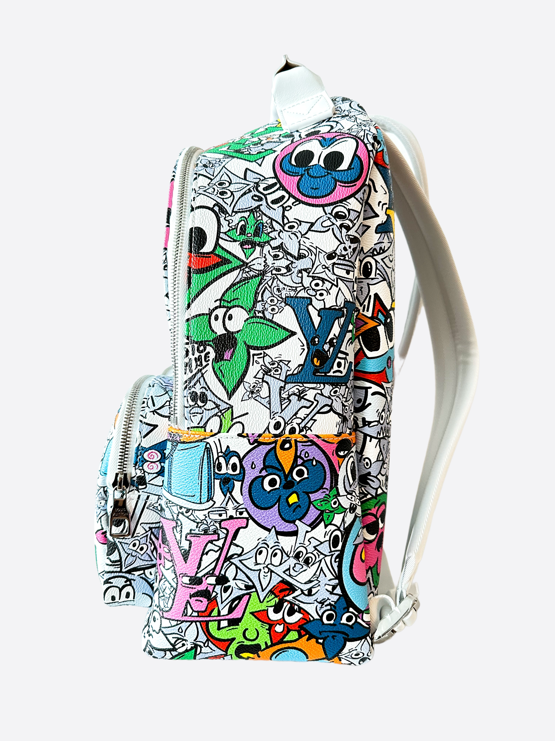 NEW Louis Vuitton Multipocket Backpack Limited Edition Comics Print - Firm  Price