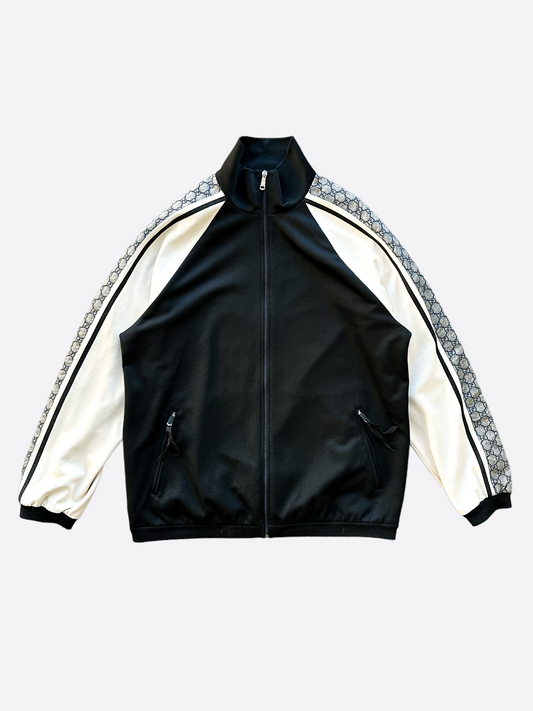 Gucci Black Tiger Head Embroidered Leather Bomber Jacket – Savonches