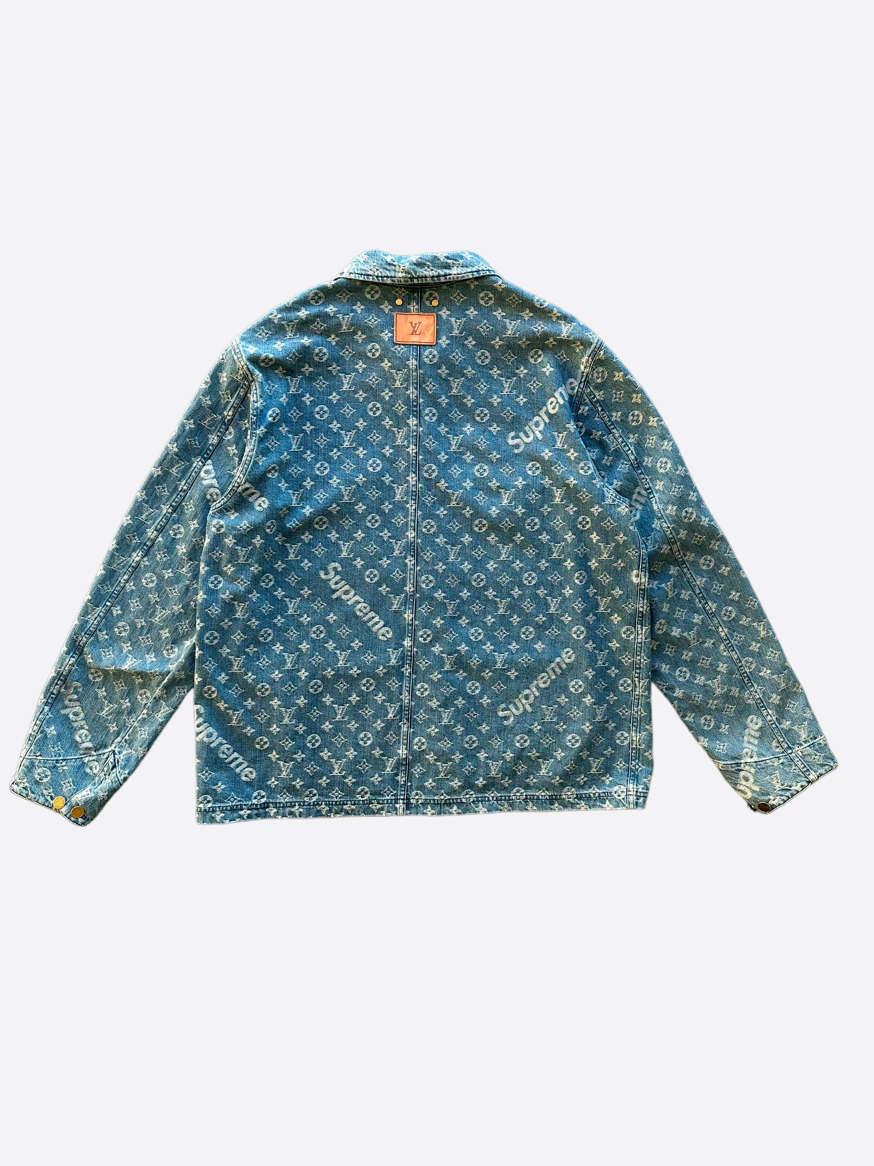 Lv supreme 2025 jacket denim