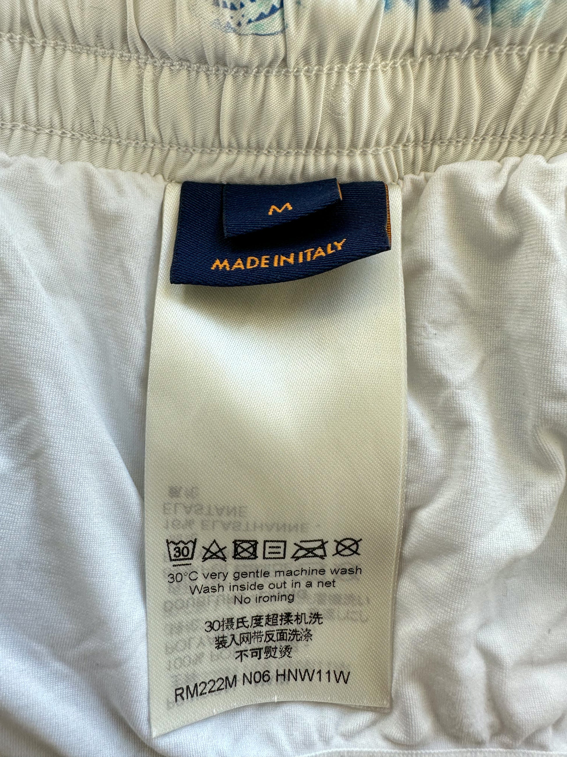 Louis Vuitton Blue Bleached Bandana Monogram Swim Shorts – Savonches