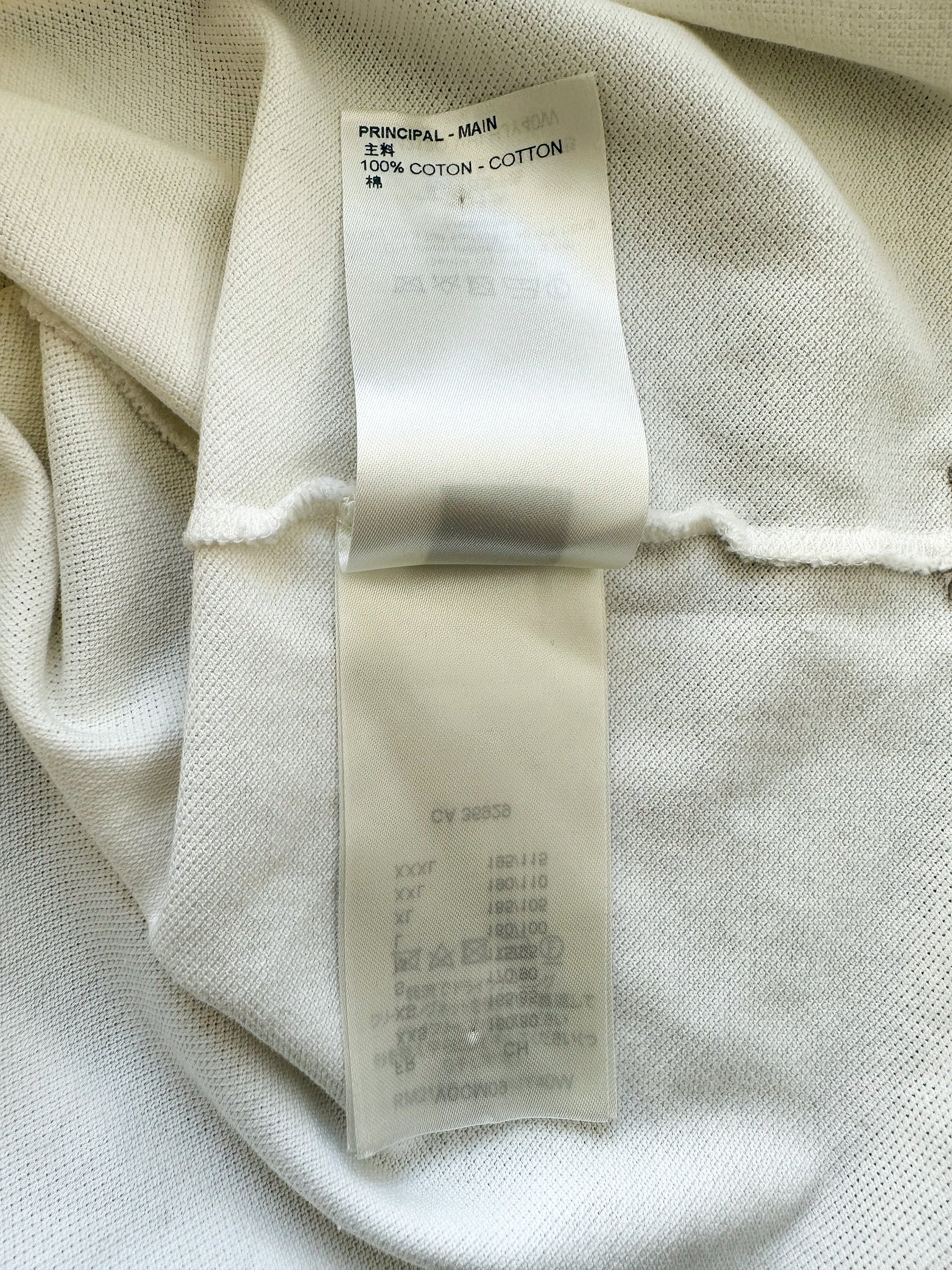 Louis Vuitton Half Damier Pocket T-Shirt Milk White. Size S0